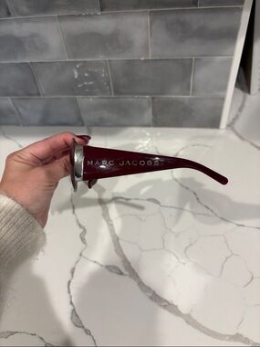 Marc Jacobs Deep Wine Frame Sunglasses